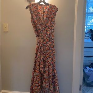 Rebecca Taylor wrap floral dress